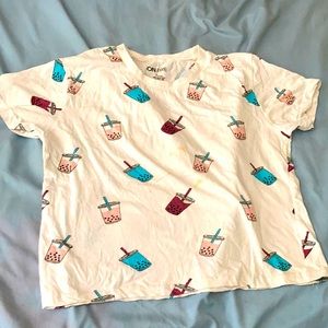 On fire shirt